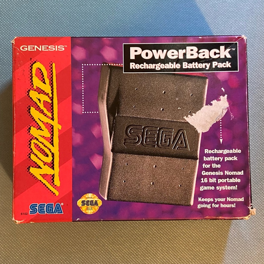 Genesis Nomad PowerBack Rechargeable Battery Pack - Vintage